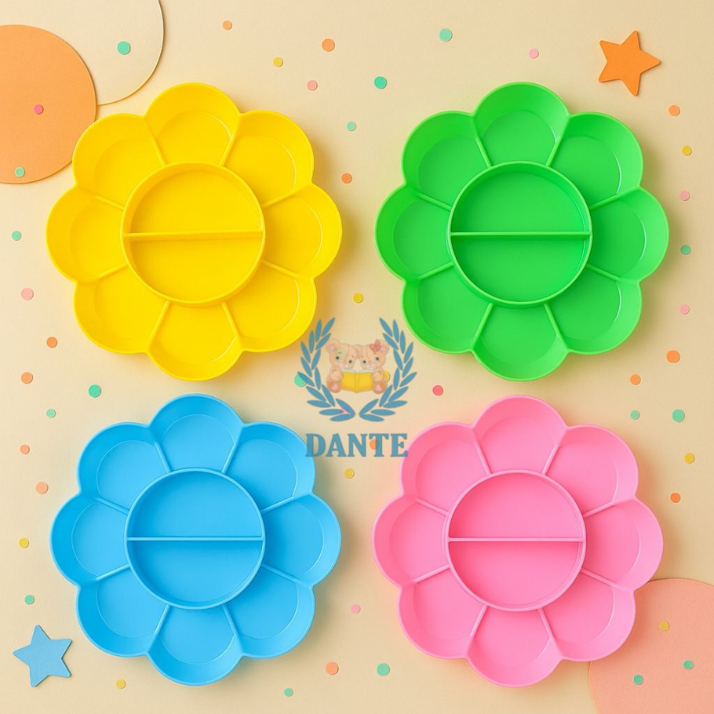 

Palet Tempat Cat Air - Palet kembang - Satuan