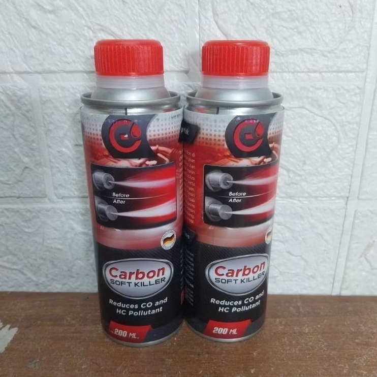 Carbon soft killer/deposit cleaner-cairan campuran bensin mobil & motor- original german technology