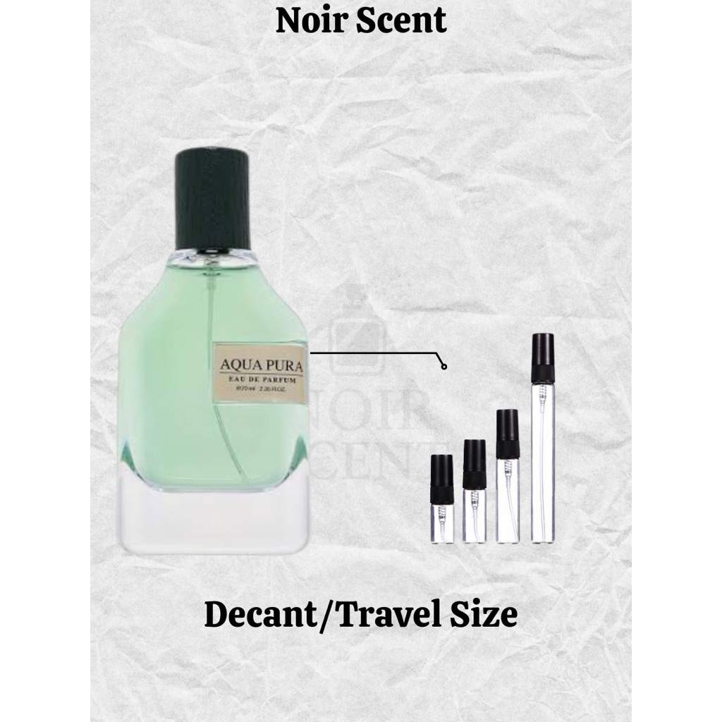 Decant Parfume Fragrance World Aqua Pura EDP