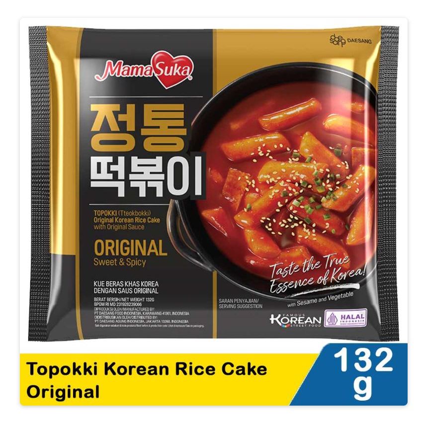 

mamasuka topokki korean rice cake original 132g