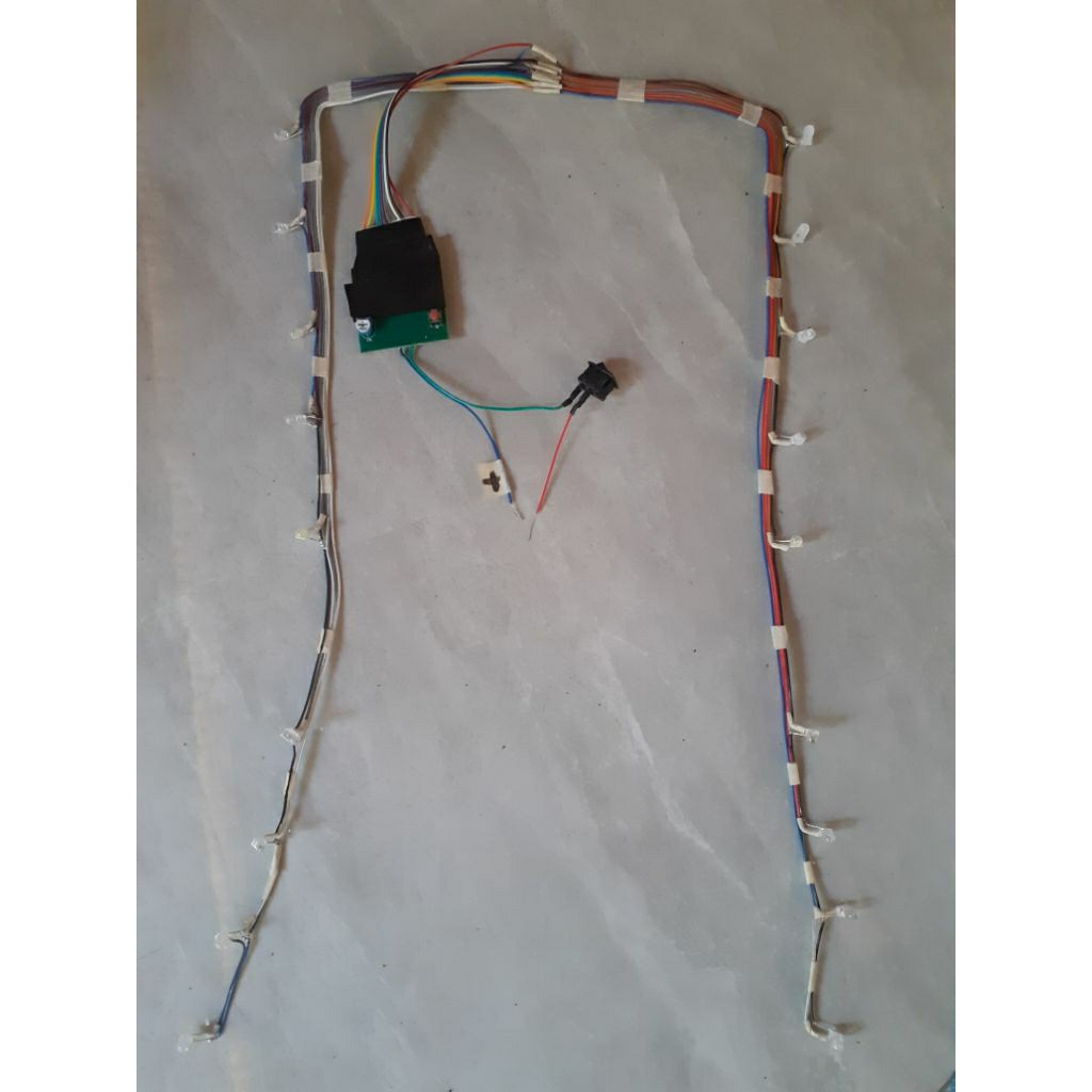 LAMPU KANAL MINIATUR TRUK 10 MODE 12volt SKALA 14