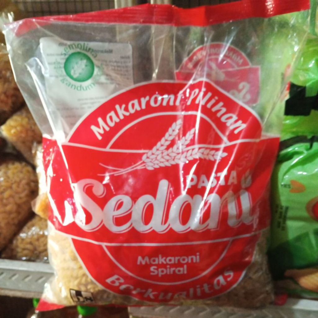 

Sedani makaroni sepiral