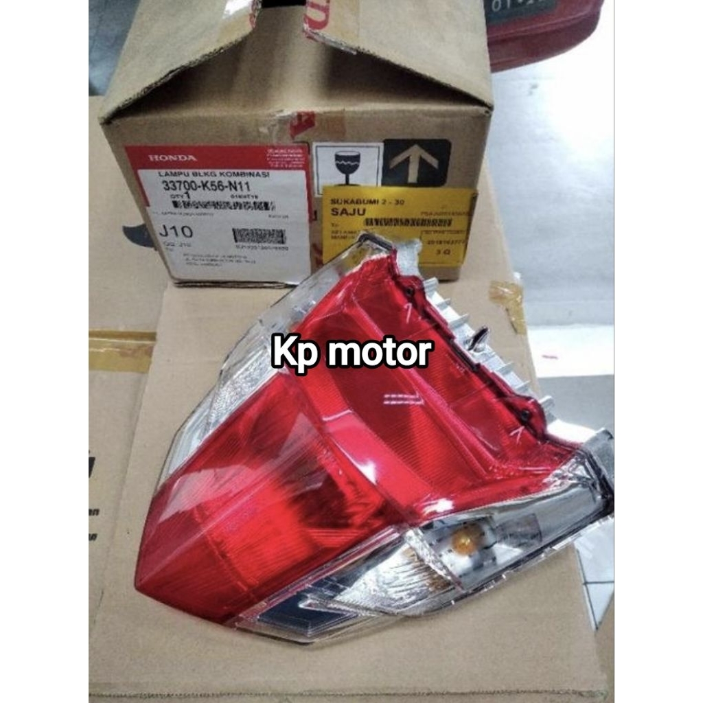 Stoplamp reflektor lampu belakang supra GTR 150 original