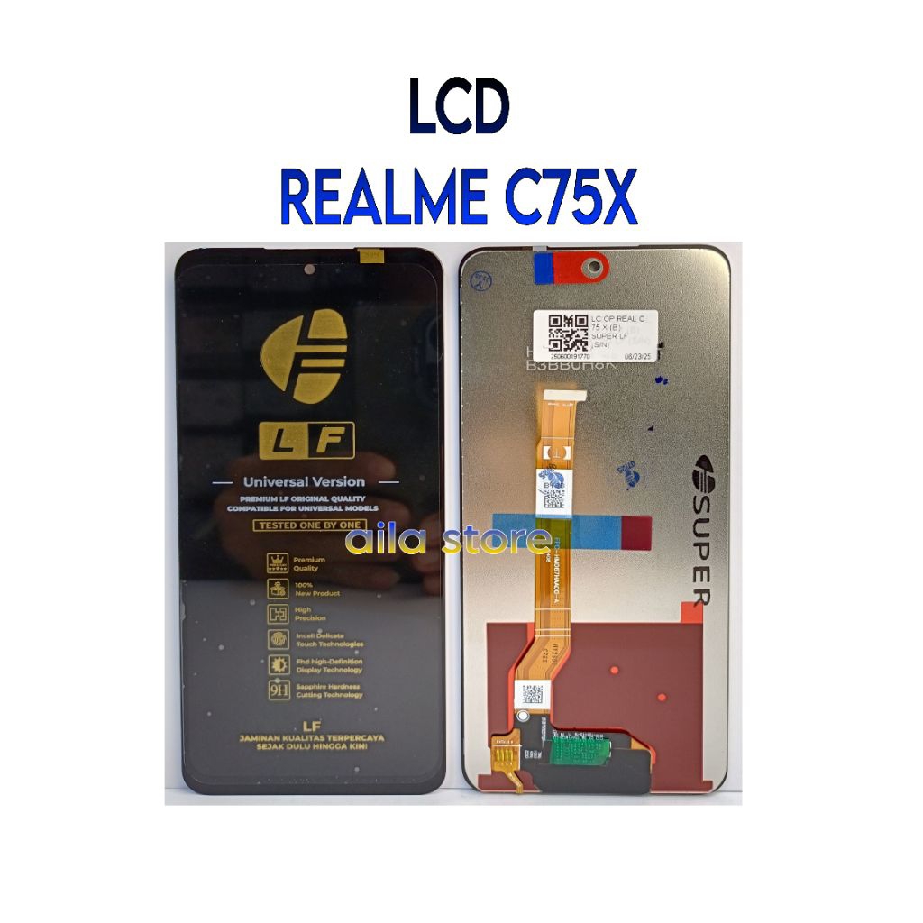 LCD REALME C75X ORIGINAL OEM FULL SET