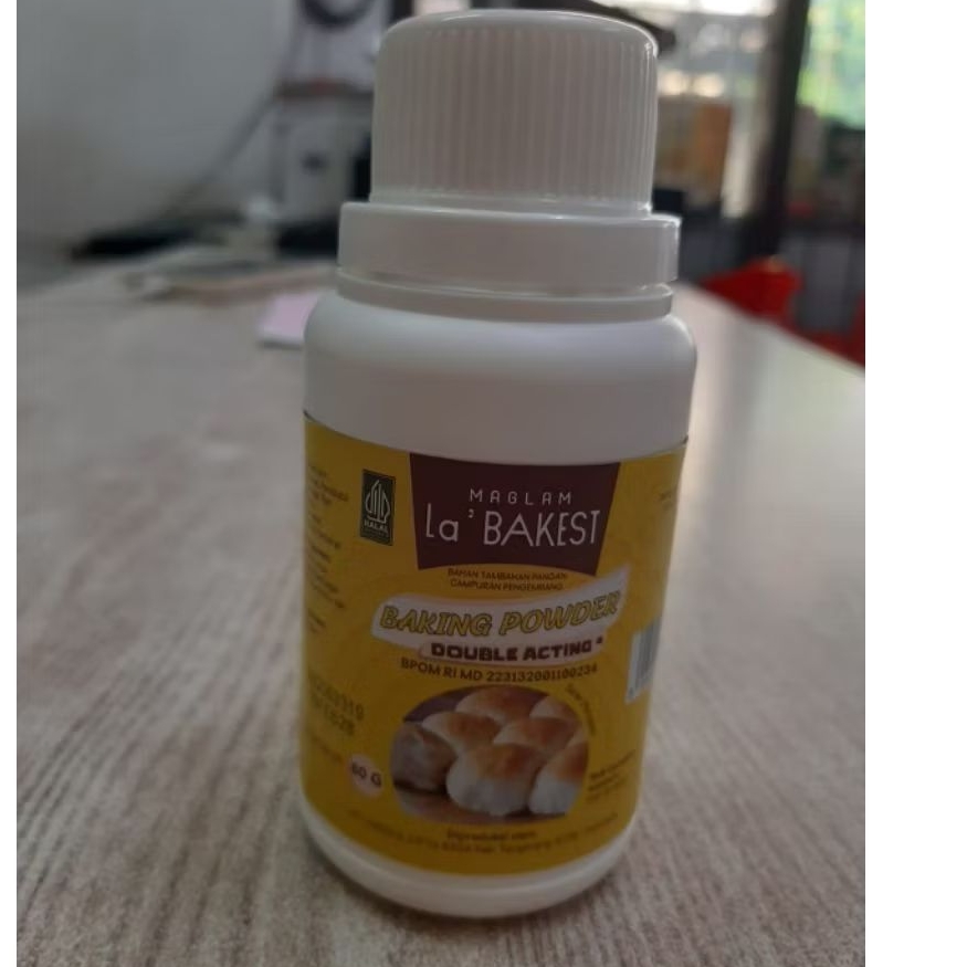 

LA'BAKEST baking powder double acting 80gr