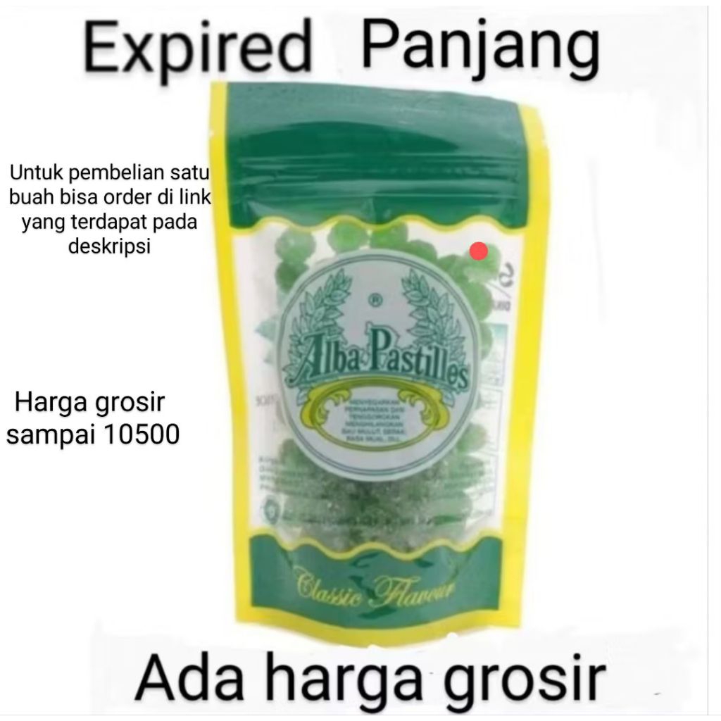 

Permen Alba pastilles Permen Alba pastiles Permen mint permen minyak kayu putih