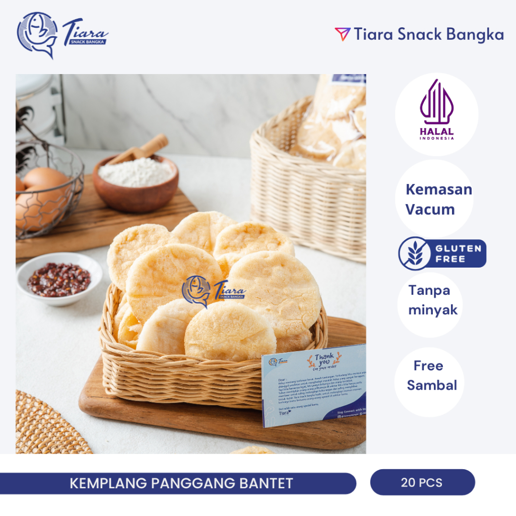 

Kemplang Panggang Bantet Super Asli Bangka by Tiara Snack Bangka