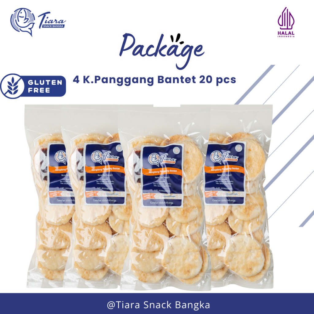 

Kemplang Panggang Bantet Bangka-Package Special Tiara