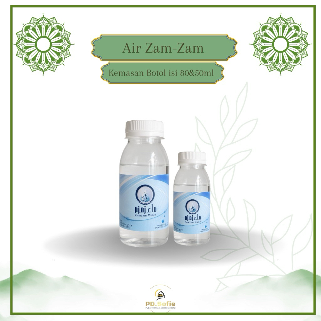 

AIR ZAM-ZAM MURNI KEMASAN BOTOL ORI 100%