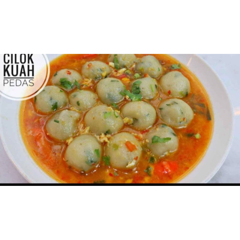 

cilok Frozen bumbu pedas/ cilok mercon isi 15