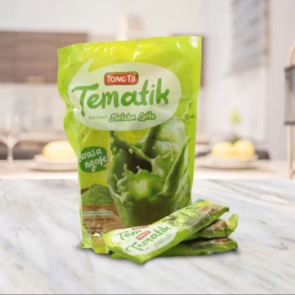 

Tong Tji Tematik Matcha Latte Pouch 10s