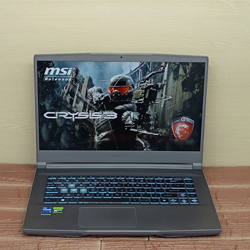 Laptop MSI GAMING Thin 15 B12UCX Intel Core i7-12650H RAM 8GB SSD 512GB RTX 2050 GEN12
