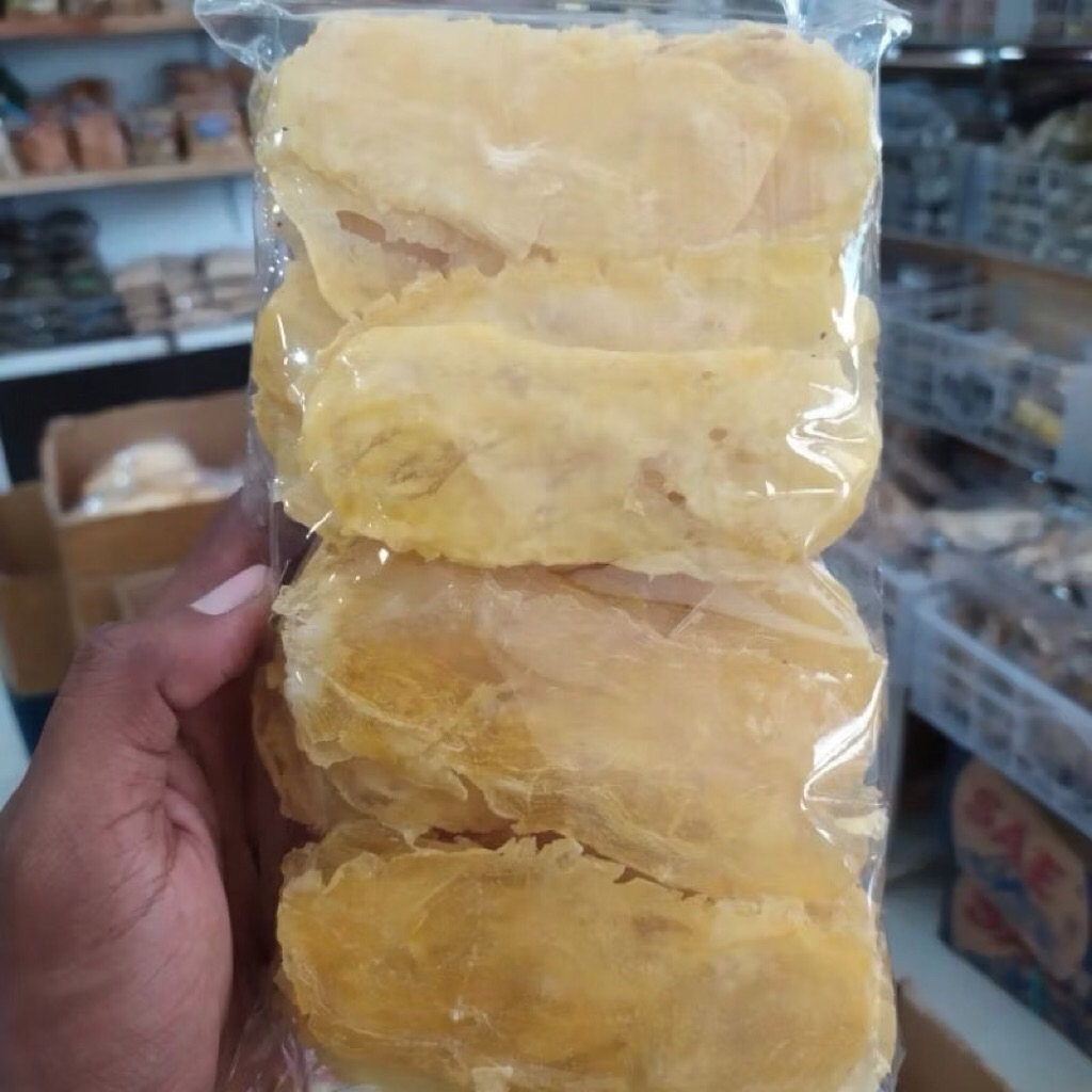 

Keripik Tette (100 Pcs) Kerupuk Tette Kripik Singkong Opak Tela Kepeng Khas Madura Sakera