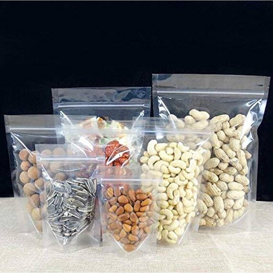 ISI 25 PCS _ Standing Pouch STP Packing Tebal Klip Ziplock 20x30 cm isI tebal termurah / Plastik san