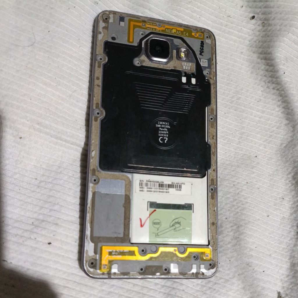 mesin Samsung a510fd normal