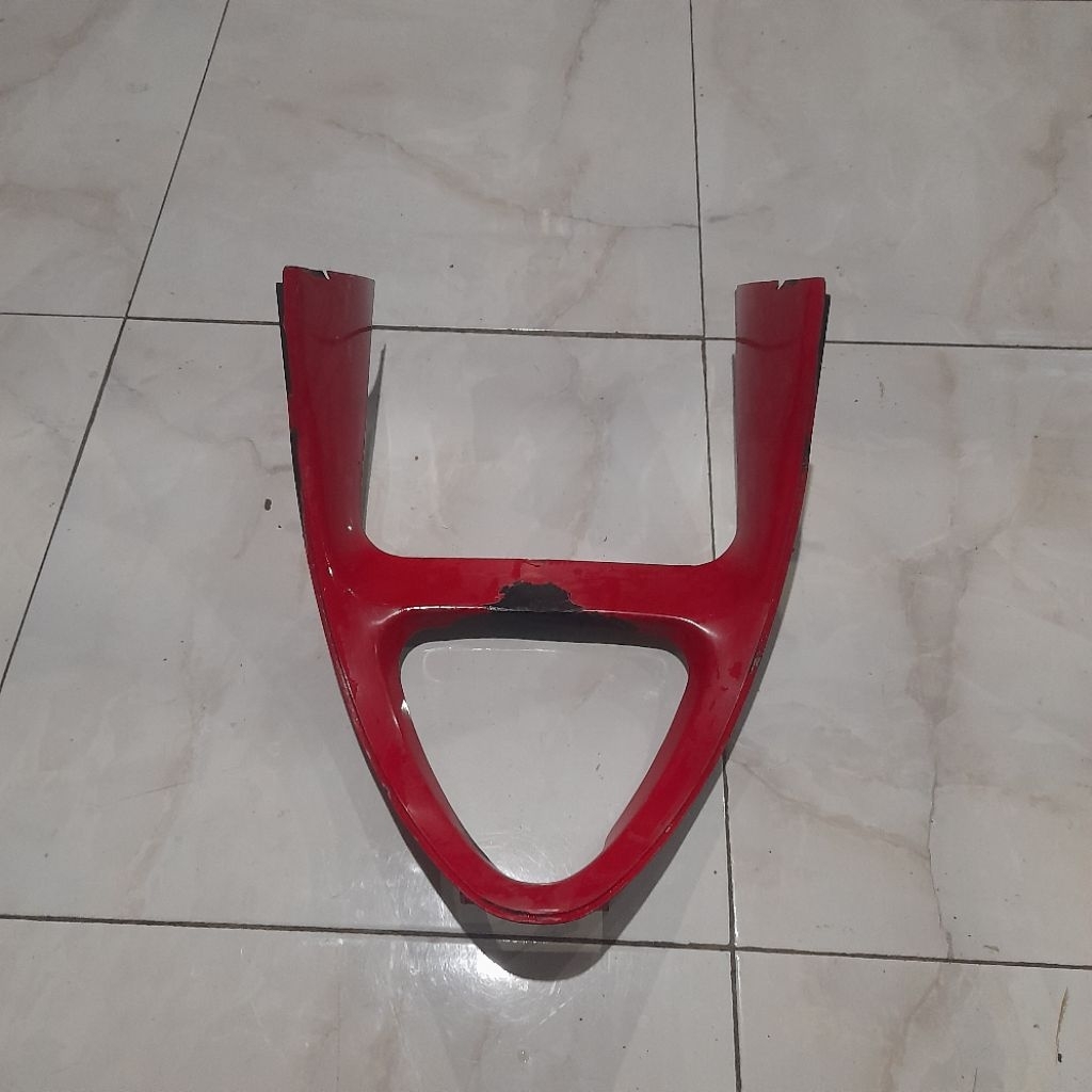 SAMBUNGAN SEGITIGA FAIRING BAWAH KAWASAKI NINJA RR OLD , KONDISI BEKAS ORIGINAL
