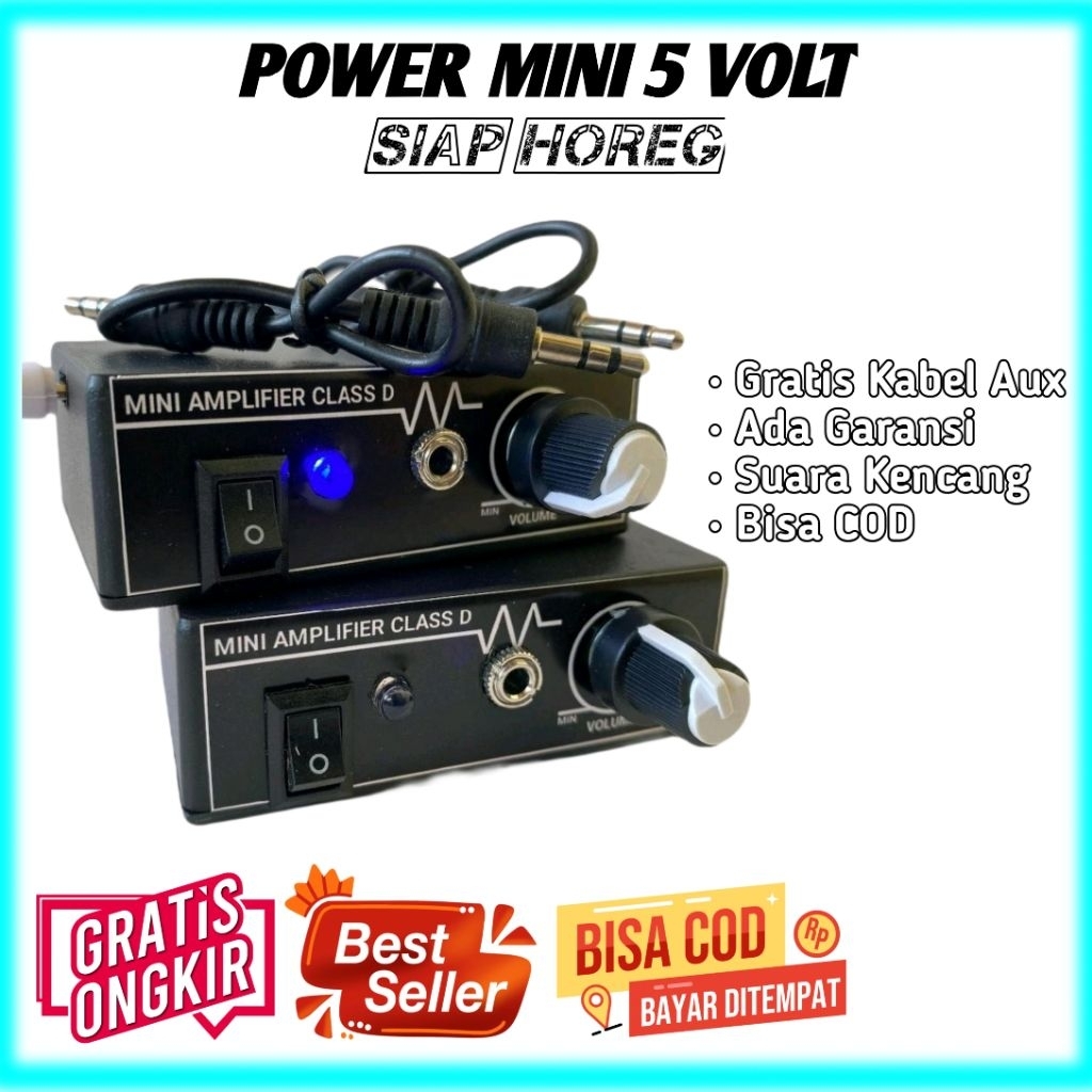 POWER MINI 5 VOLT AMPLI MINI 5 VOLT POWER PAM8403 POWER AMPLIFIER MINI MURAH POWER MINIATUR