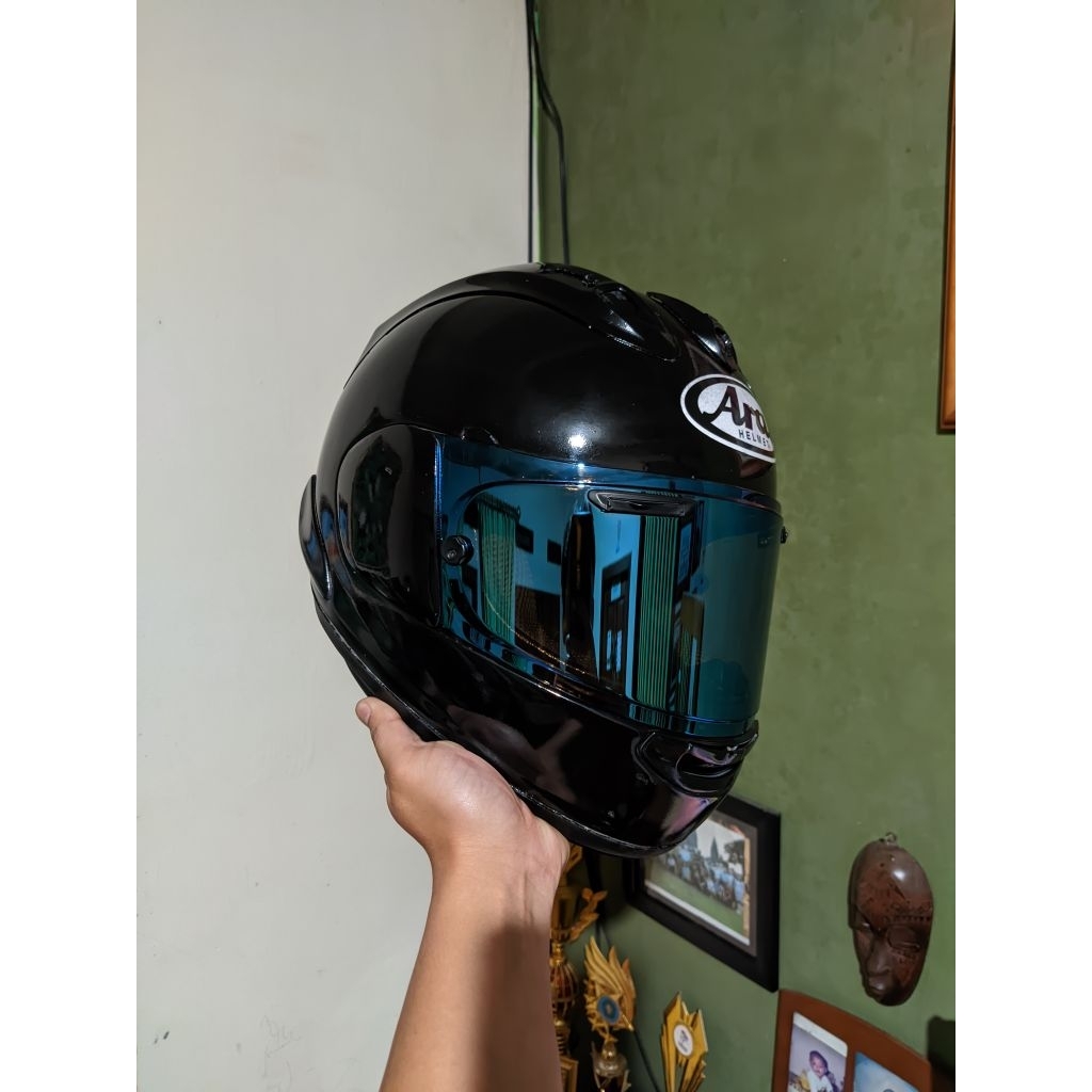 ARAI RX7X BLACK GLOSSY (Cetakan)