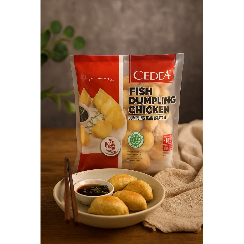 

cedea fish dumpling chicken