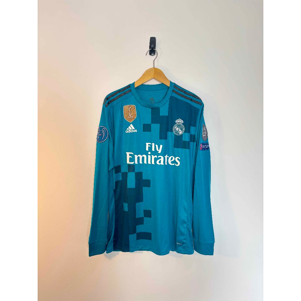 Long Sleeve Player Issue Real Madrid 3rd 2017/2018 – RONALDO 7