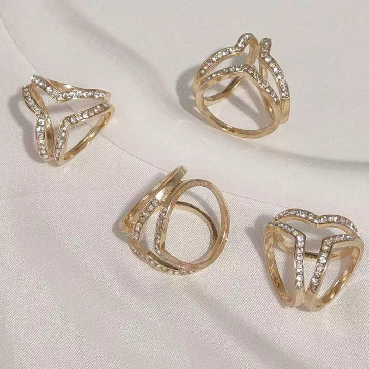 Ring Cincin Berlian Hijab Jilbab Cantik | Ring Jilbab Fashion Cantik | Bross  Hijab