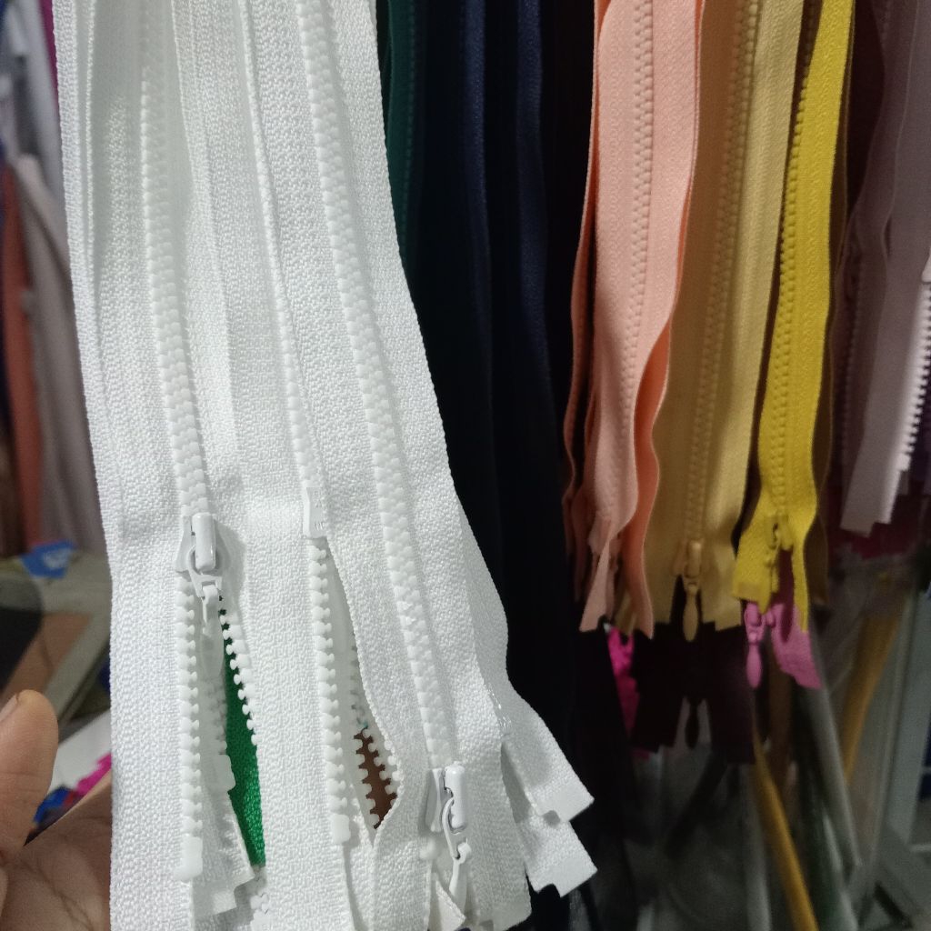 resleting kamisol ykk/resleting kemben/resleting kebaya merk ykk 16 inch (baca deskripsi)