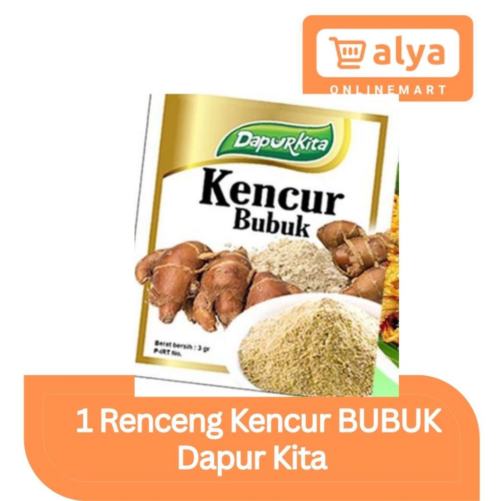 

DAPURKITA (KENCUR) BUBUK 12 X 3GR / KENCUR BUBUK