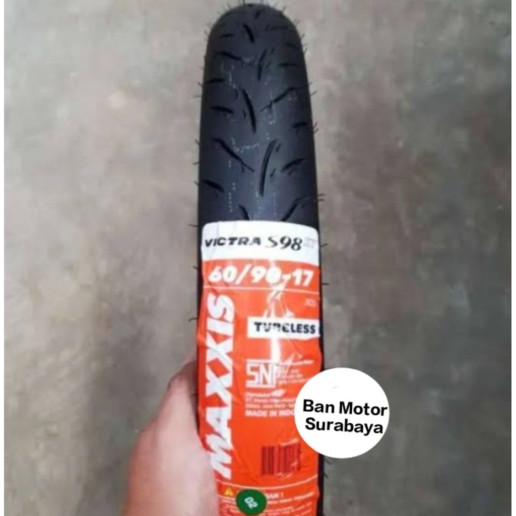Ban Luar Maxxis 60/90-17 Victra Tubeless Ban Luar Ring 17 Maxxis