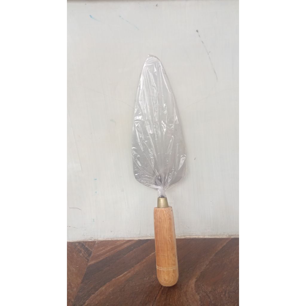 cetok semen - Cetok tukang stainless Anti mleyot ukuran Besar 25cm