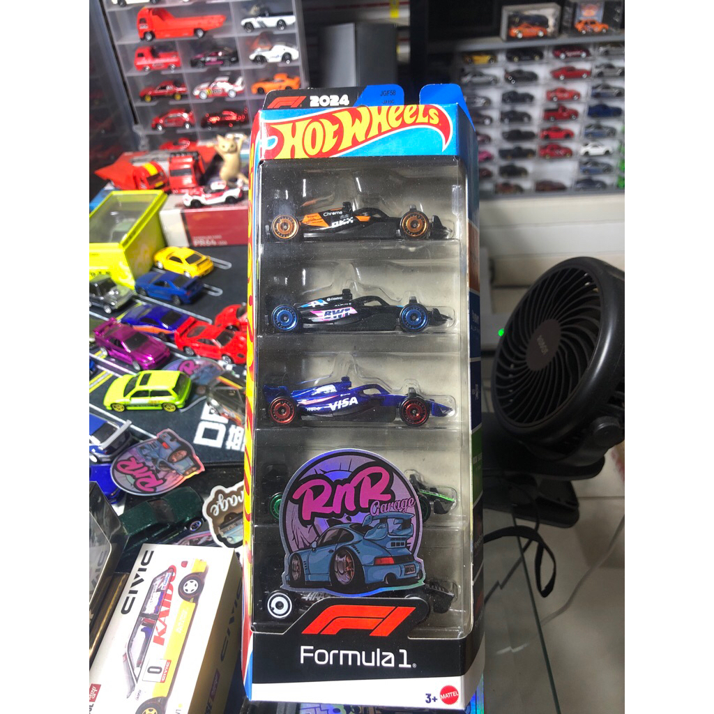 HOT WHEELS GIFTPACK 5 FORMULA 1
