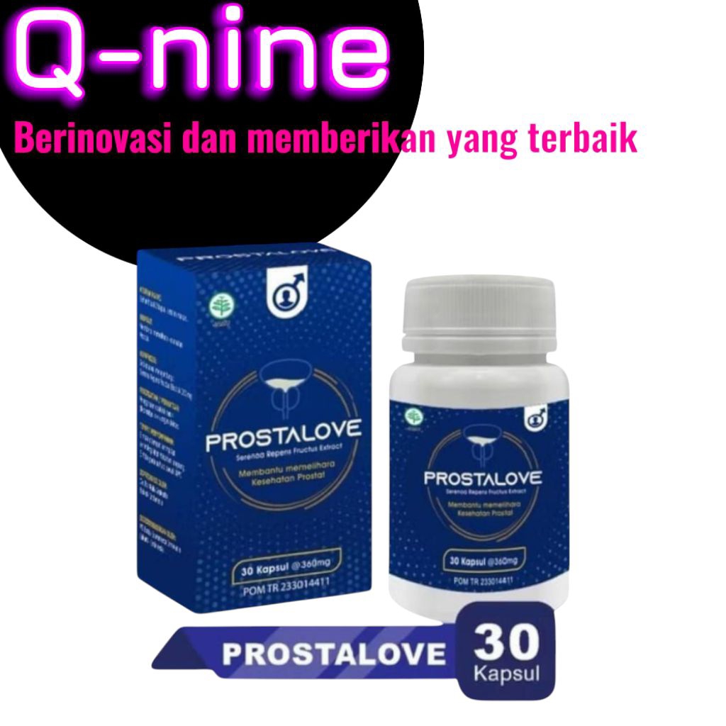 PROSTALOVE – Suplemen Herbal Premium untuk Kesehatan Prostat Pria Saw Palmetto • Zinc • Lycopene • B