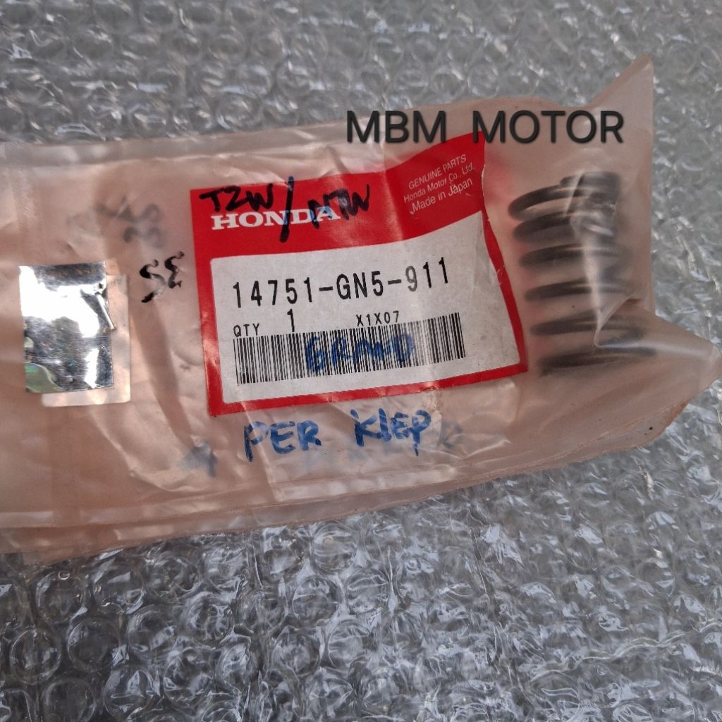 PER PIR KLEP EX HONDA ASTREA STAR PRIMA GRAND LEGENDA SUPRA X XX 100 V FIT LAMA ORI JAPAN 14751-GN5-