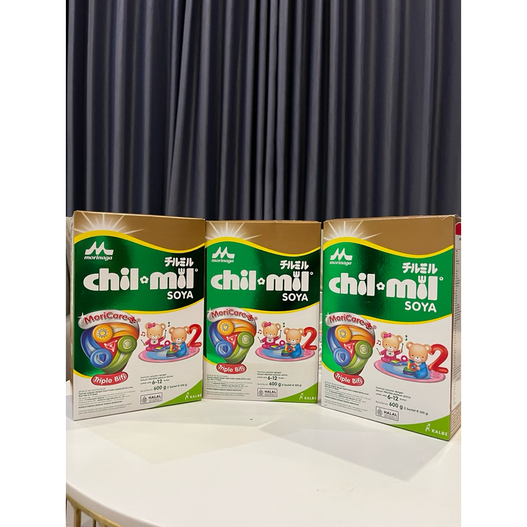 

MORINAGA CHIL MIL SOYA TAHAP 2 600 GRAM USIA 6-12 BULAN