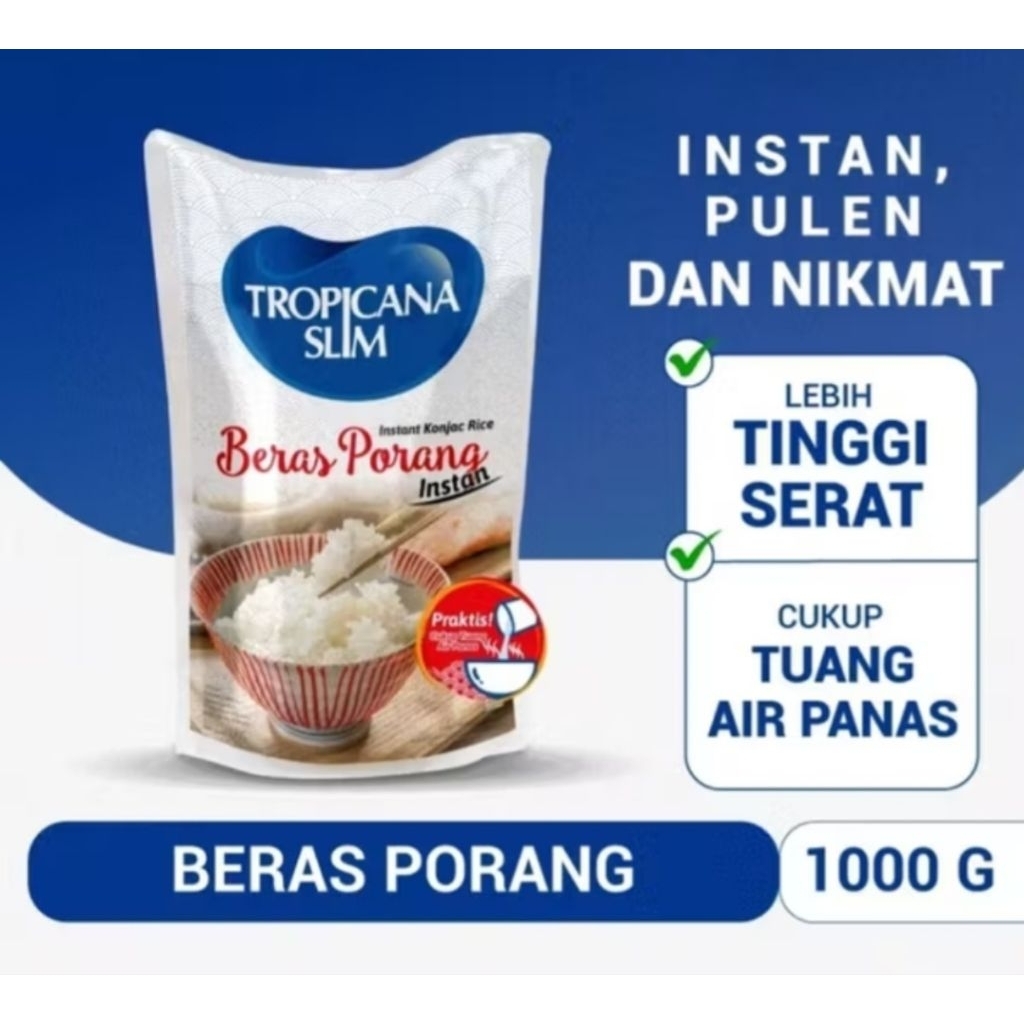 

Tropicana Slim Beras Porang 1kg