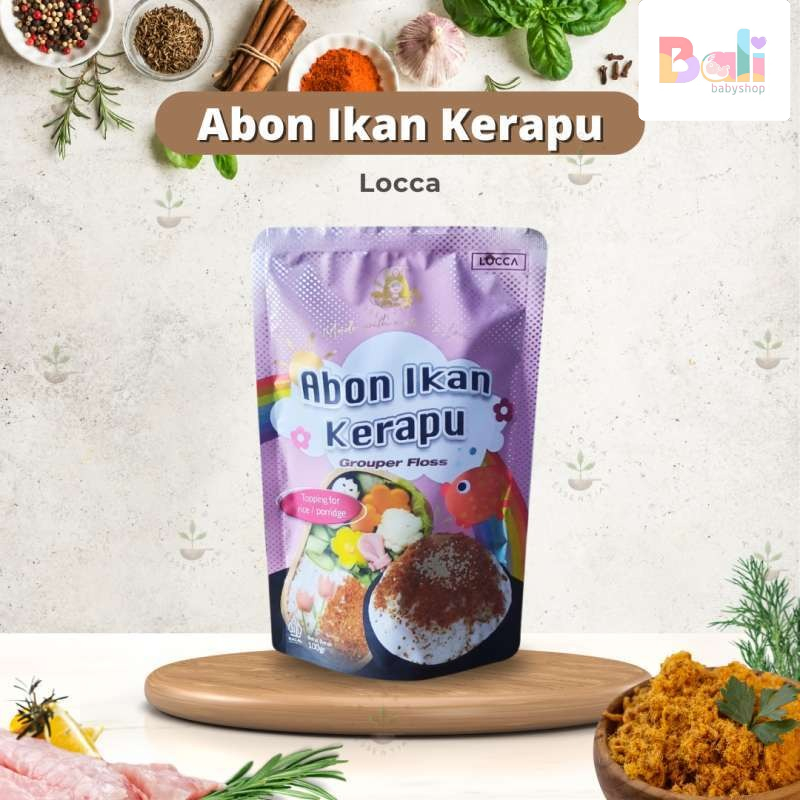 

Locca Abon Ikan Kerapu 100 gram - Snack Anak - Mpasi Anak - Abon MPASI Anak