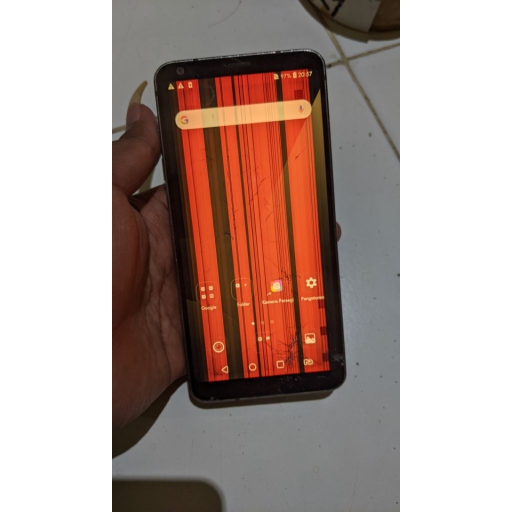 LG G6 Mesin Normal, LCD Minus