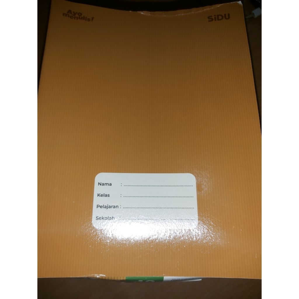 

Buku Tulis Sidu Isi 40 Lembar (1Pack=10Buku)