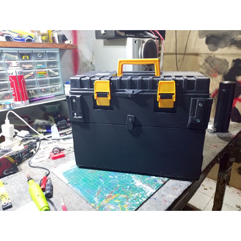 Box Tamiya DIY custom hitam dof