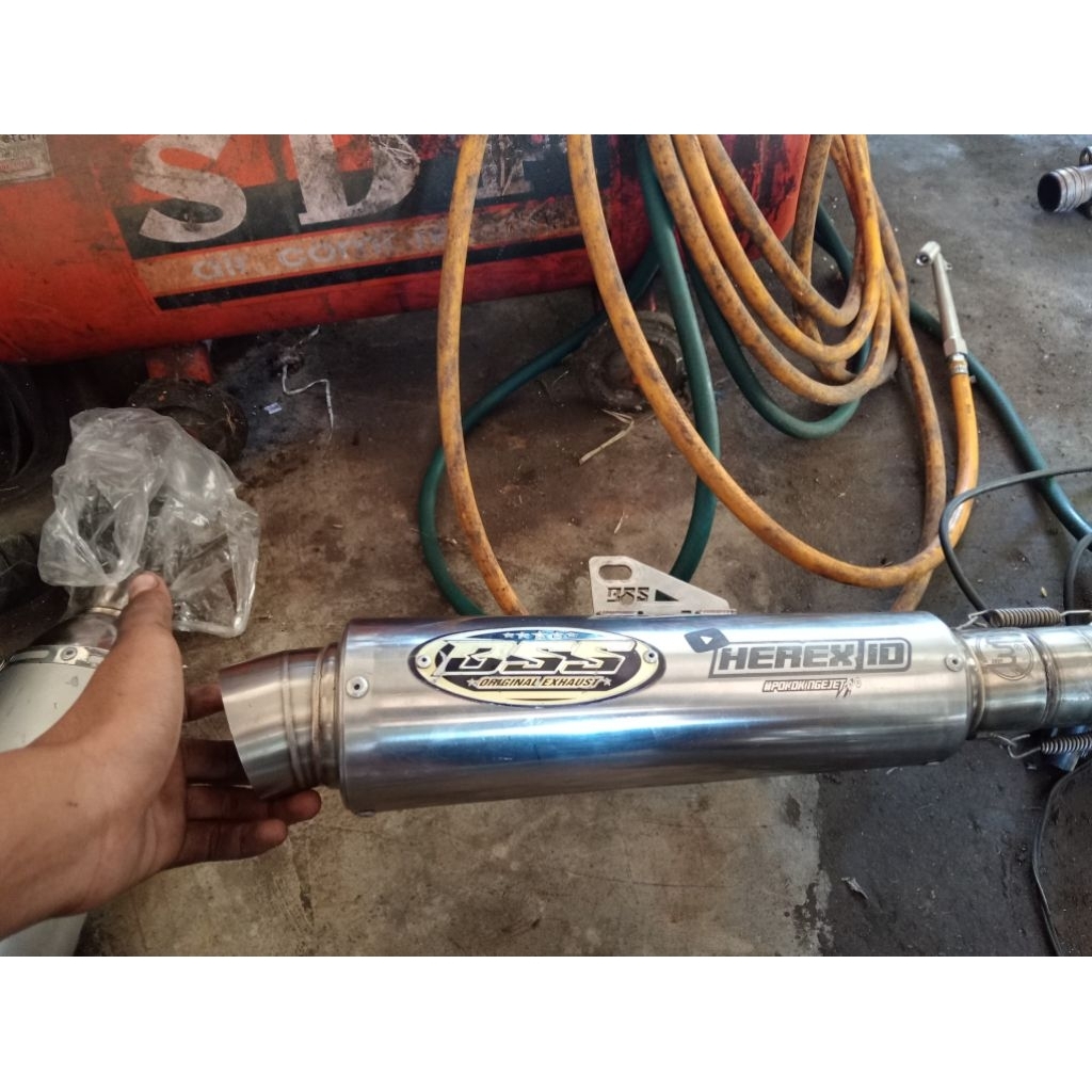 knalpot bss original