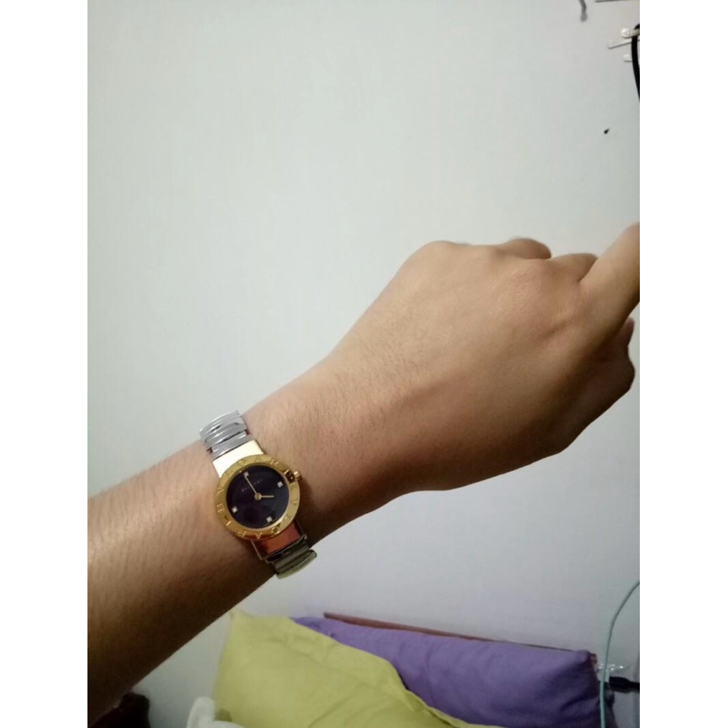 Authentic Jam Bvlgari Tubogas Ladies Watch bekas preloved