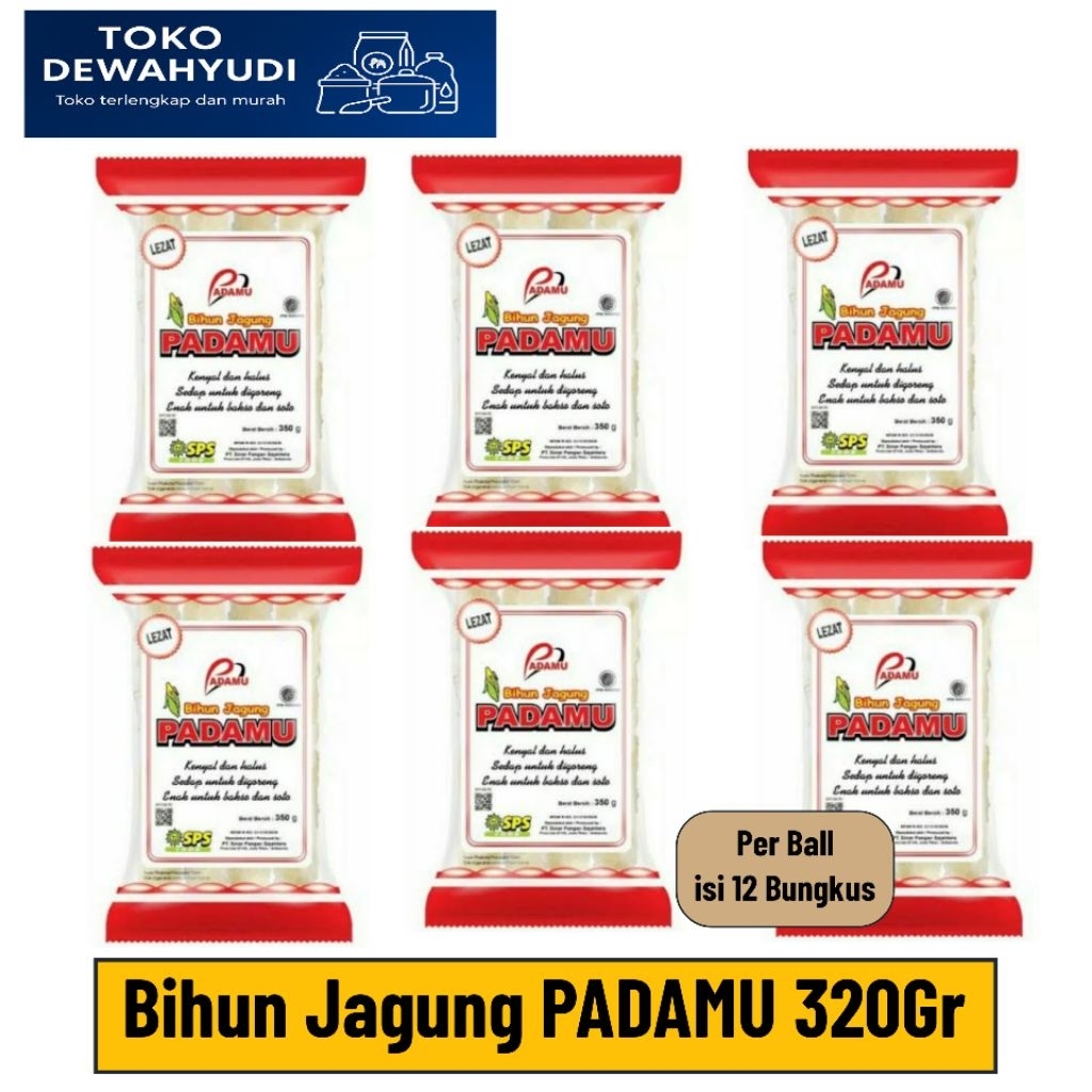 

Bihun Jagung PADAMU Per Ball ( isi 12 Bungkus)