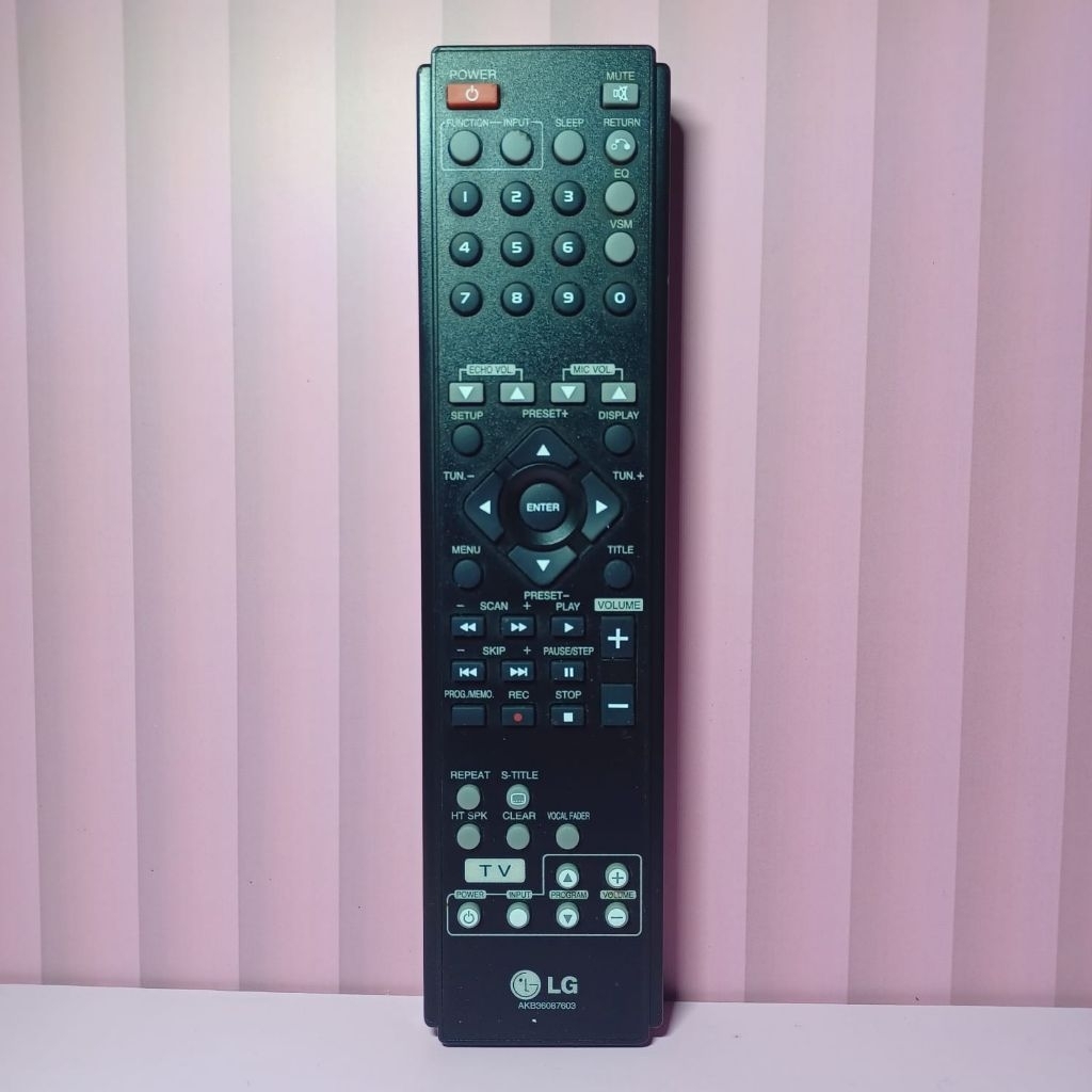 REMOTE HOME THEATER LG AKB36087603 / TYPE HT503 - HT903 ORIGINAL TERMURAH