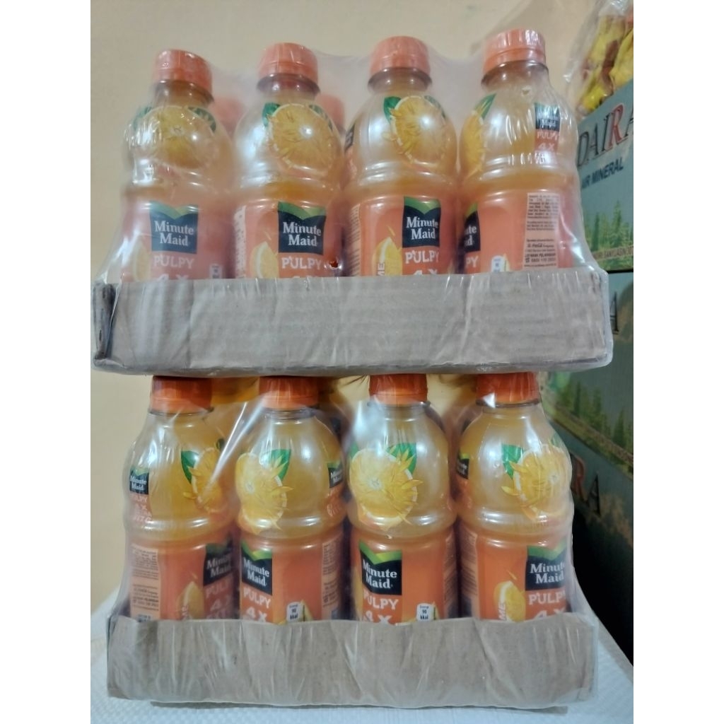 

Minuman Pulpy Orange 4x Extra Vit C 300ml