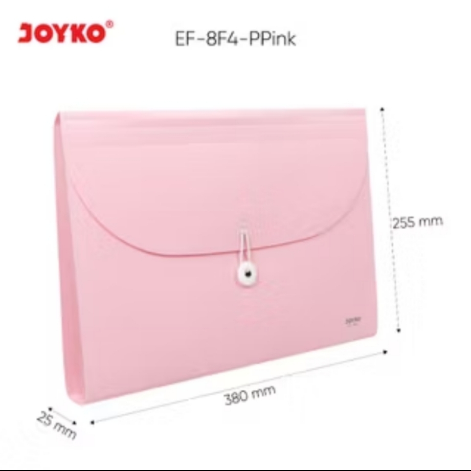 

Expanding File Map Harmonika Joyko EF 8F4 Pastel Color 7 Pocket
