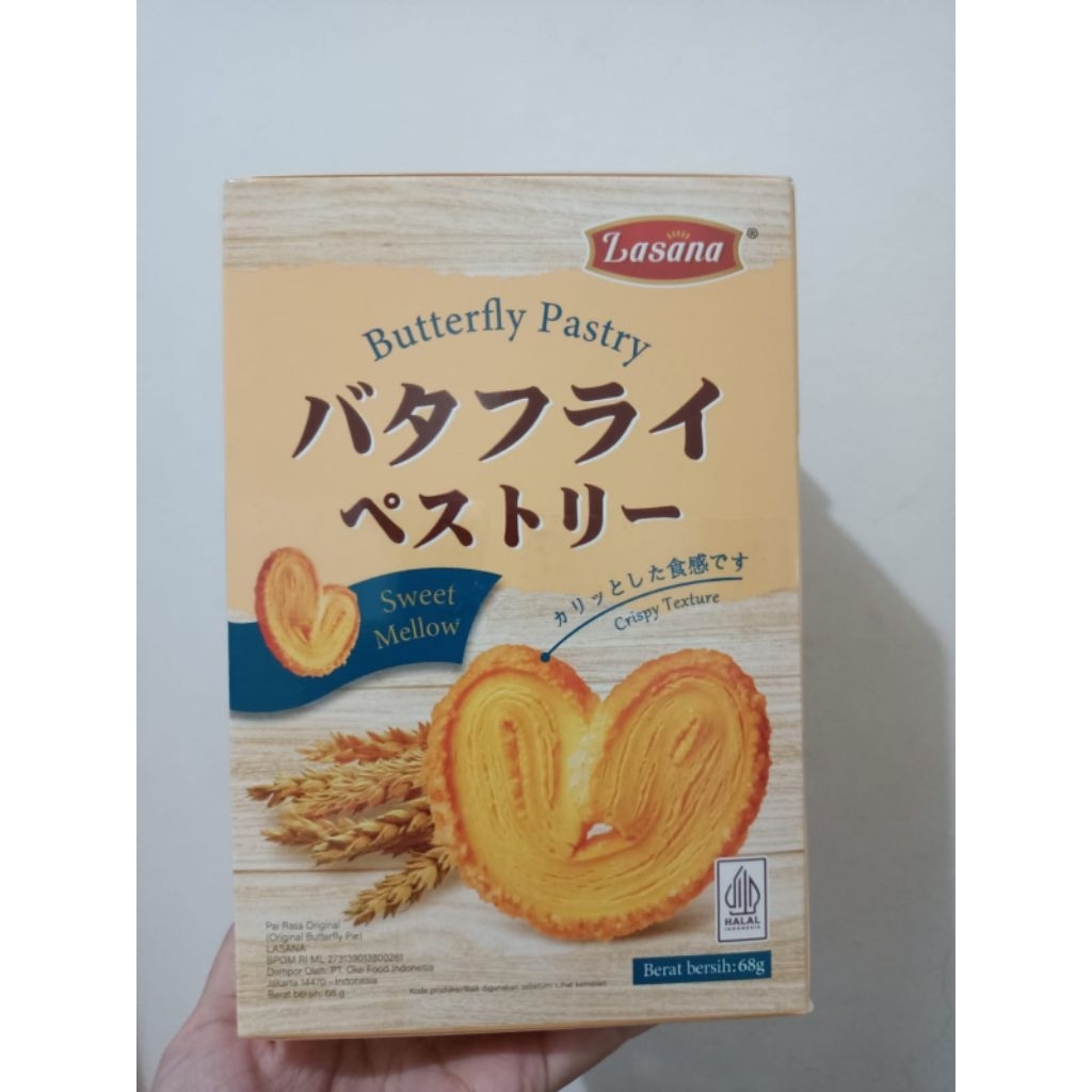 

BUY1GET1 LIANGGUI LASANA BUTTERFLY PASTRY 68GR