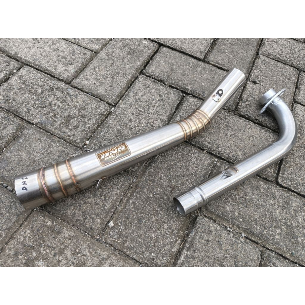Leher Knalpot Racing Type GTX Roadrace Jupiter Z1 Pemasangna Standar Bukan Kolong - Original DNS 33