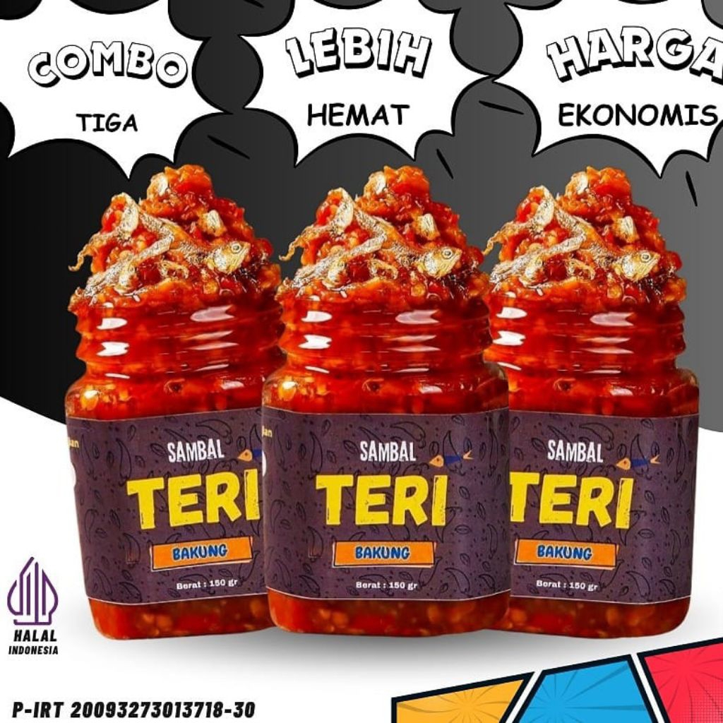 

COMBO-HEMAT-SambalTeri-SambalBakung-SambalPedas