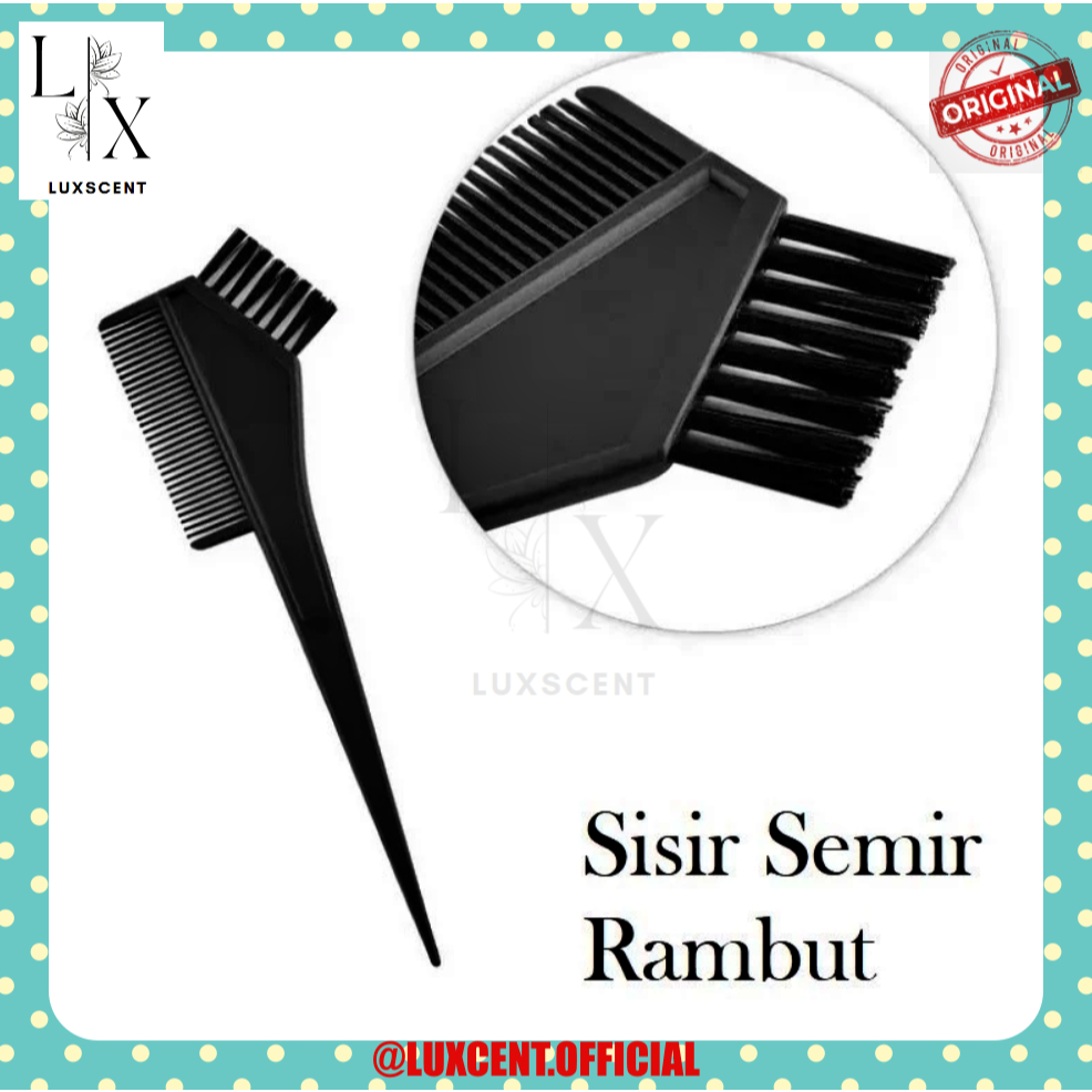 LUXSCENT Sisir Semir Rambut Besar / Sisir Cat Rambut Besar