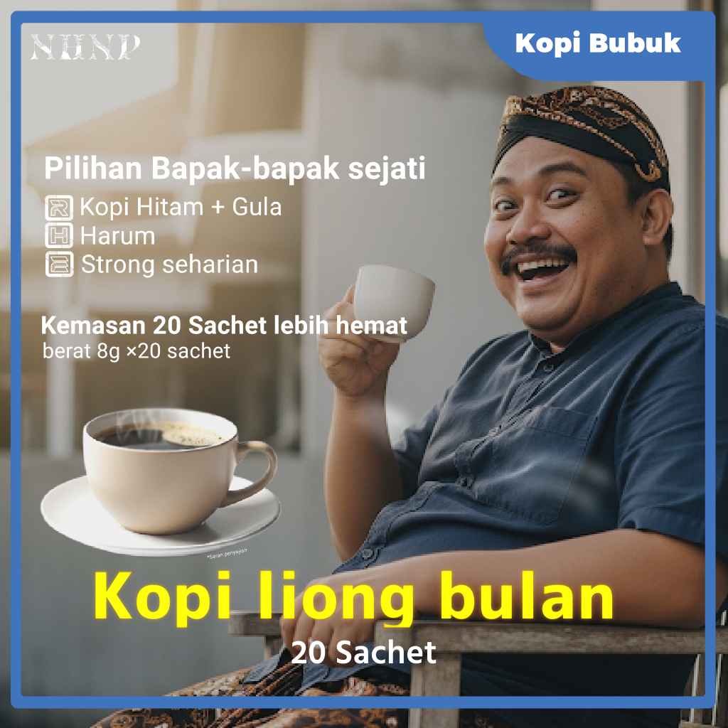 

Kopi Liong Bulan 20 sachet