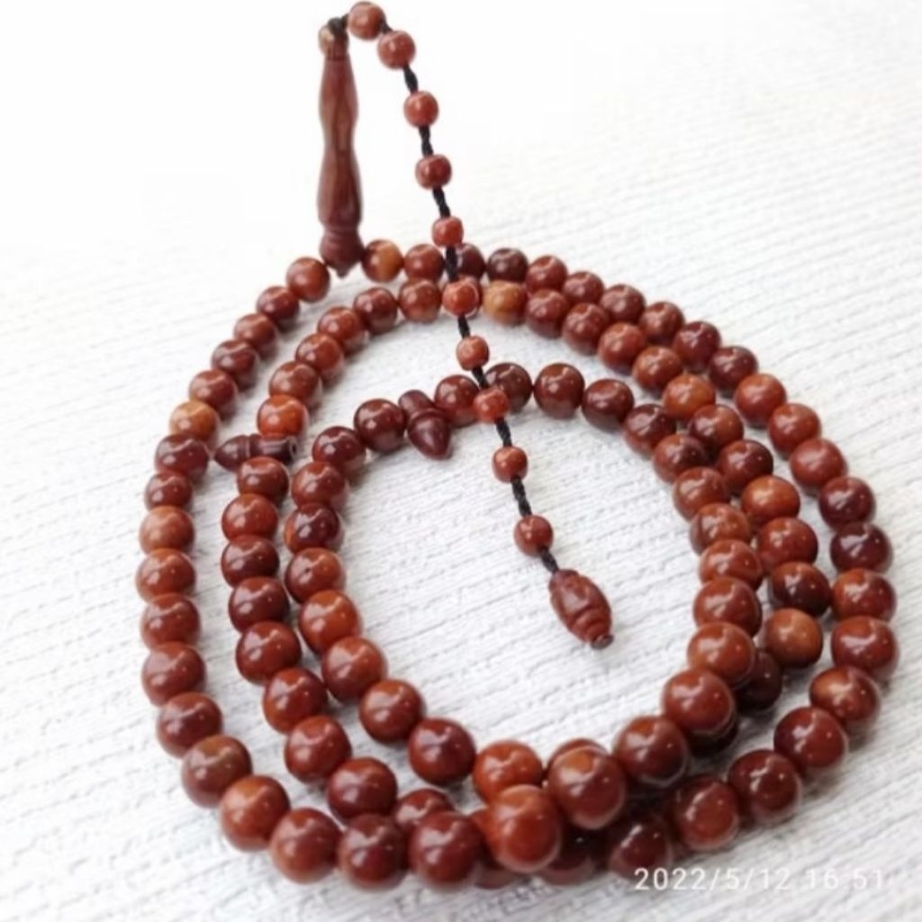 Tasbih kayu kaoka kaukah kokah asli 99butir original